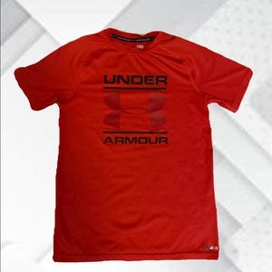 Boys Youth Large Under Armour Fitted Shirt